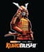 Samurai Kurobushi warrior logo